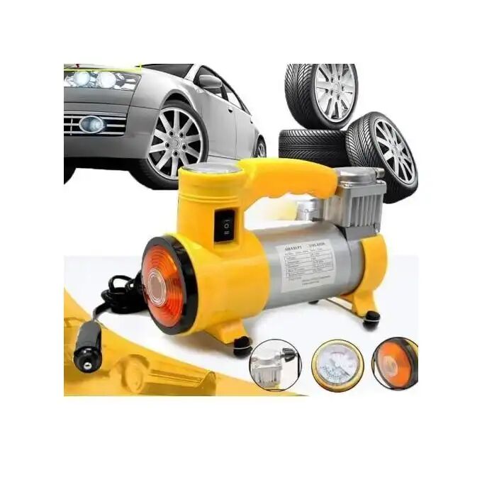 Gonfleur Électrique Compact Pour Pneus Avec Écran Digital Et Lampe Led, Couleur Et Design Aléatoir thumbnail 2