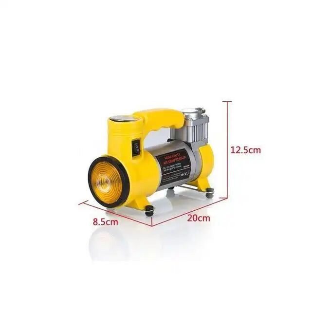 Gonfleur Électrique Compact Pour Pneus Avec Écran Digital Et Lampe Led, Couleur Et Design Aléatoir thumbnail 1