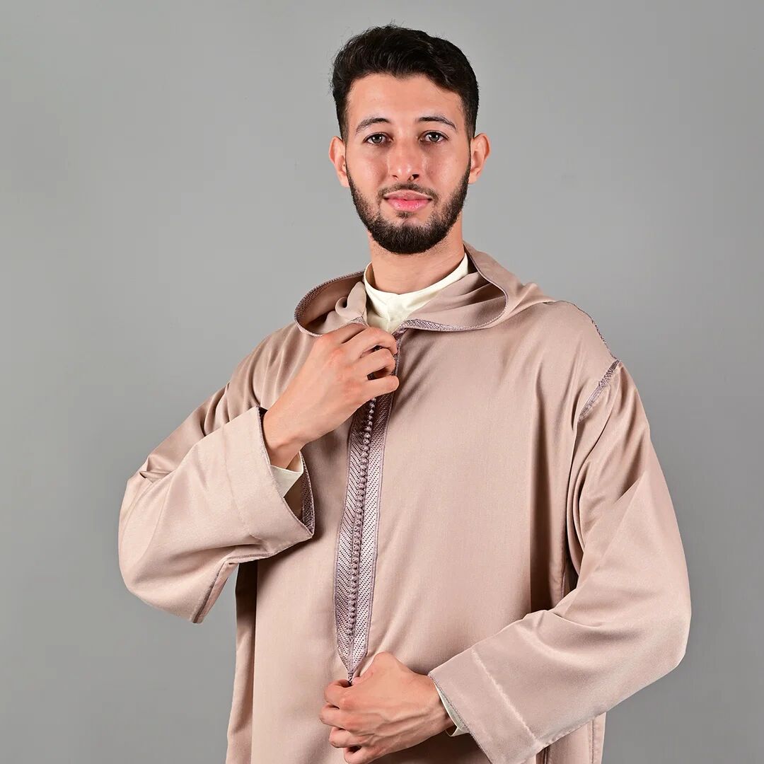 Djellaba Mlifa A La Main Haute Couture