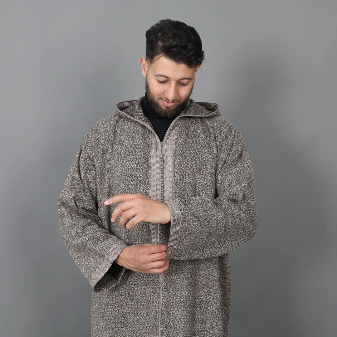 Djellaba Homme En Flanelle thumbnail 3