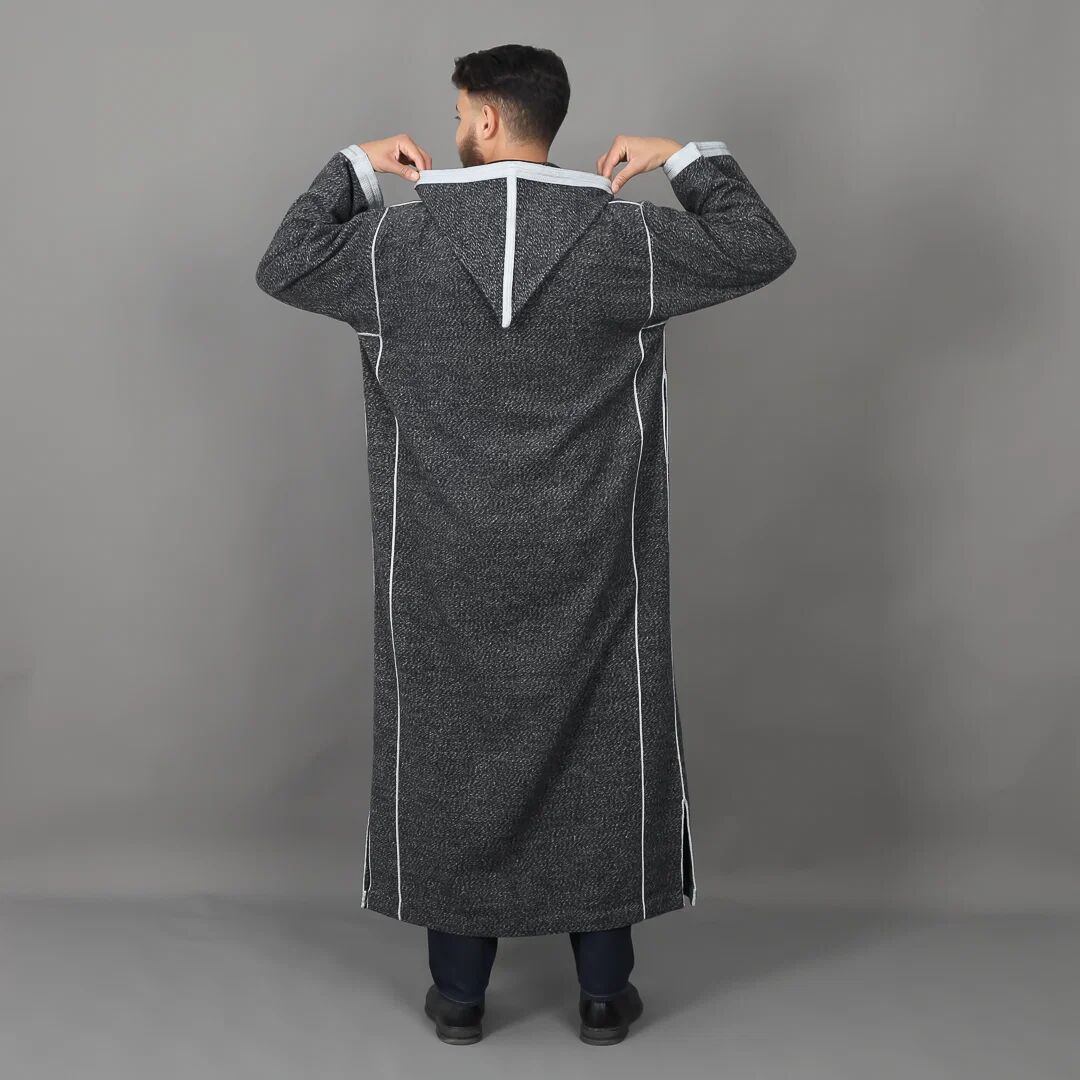Djellaba Homme En Flanelle thumbnail 4