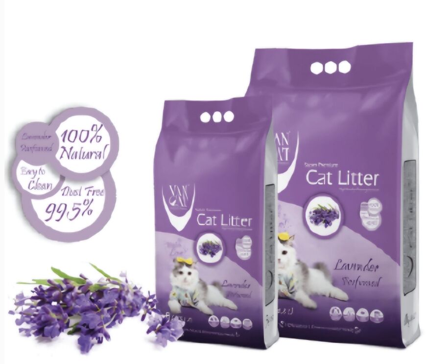 Vancat Litière Agglomérante Lavande 10 Kg /11,8 L
