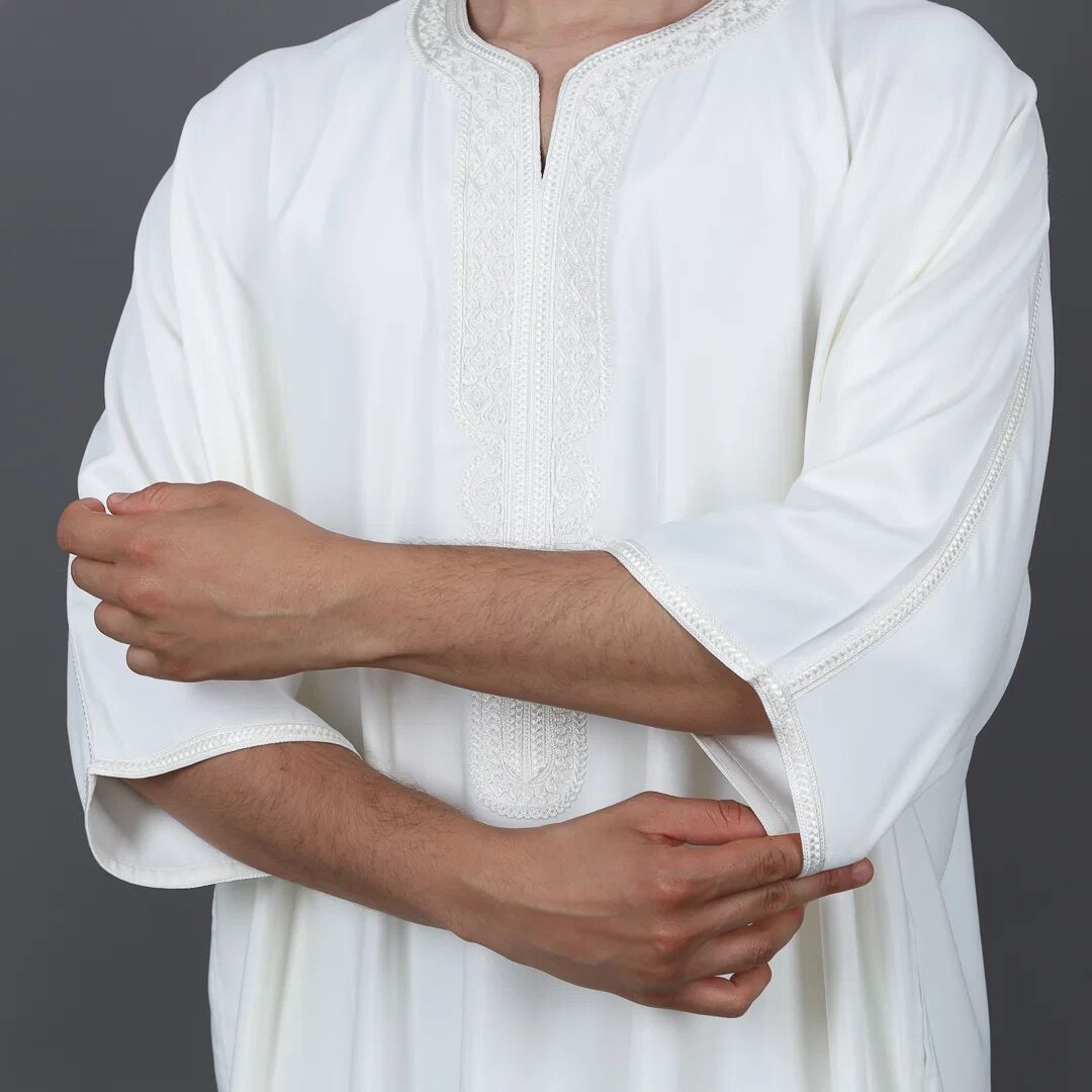Gandoura Taj - Blanc