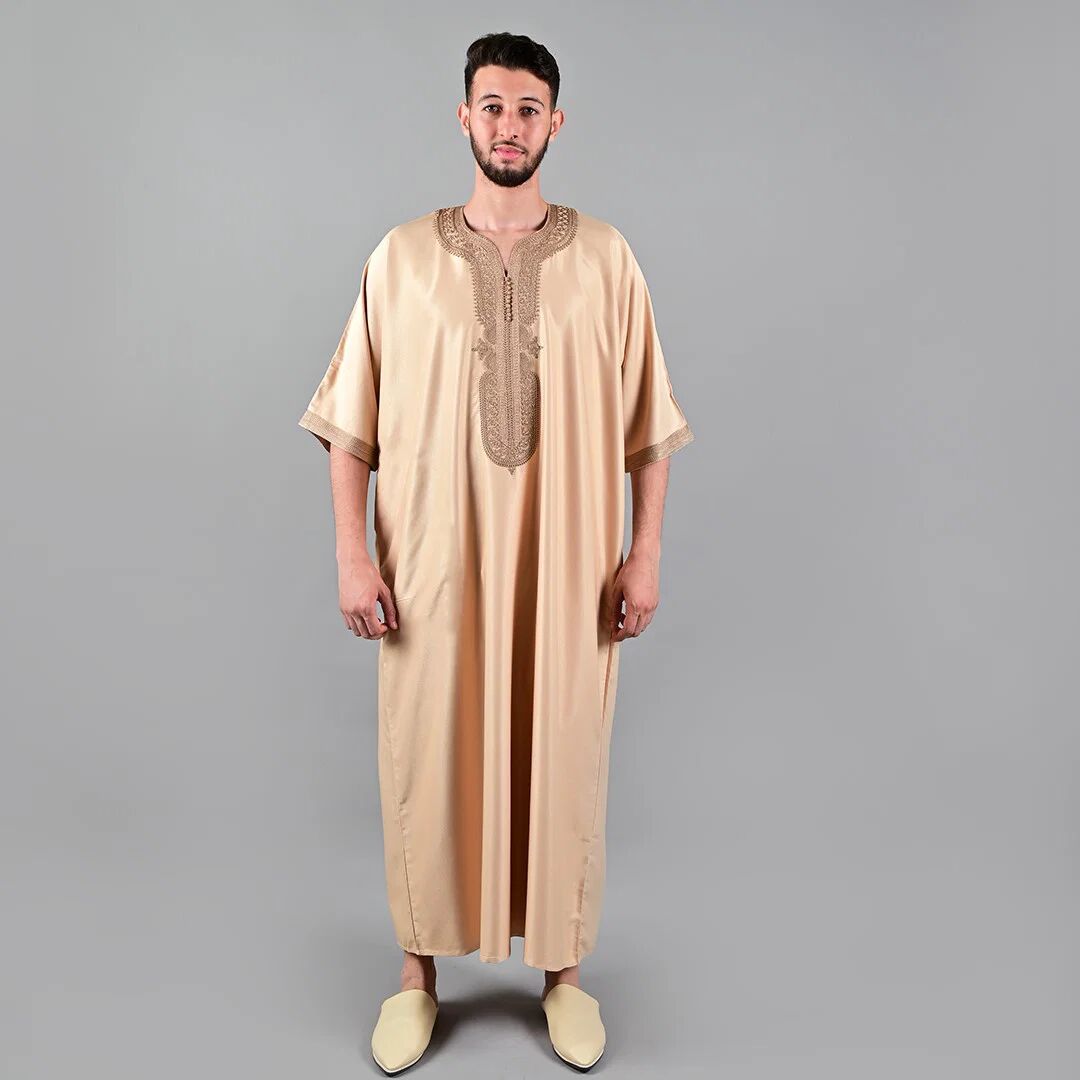 Gandoura Amir - Beige Foncé