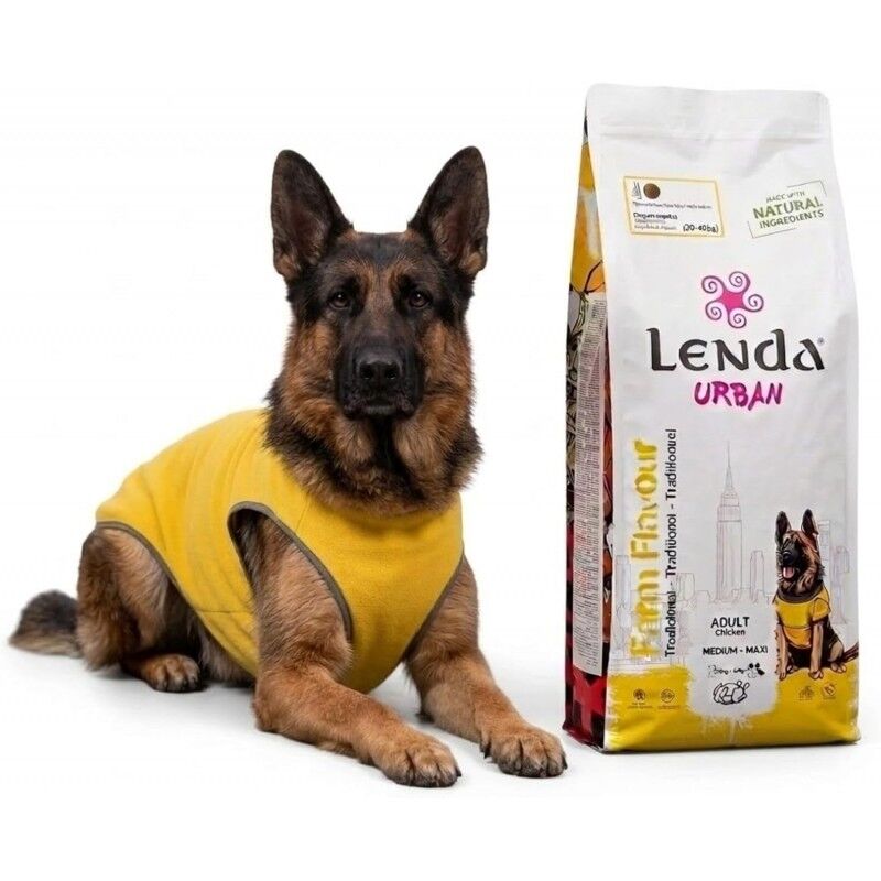 Croquette Urban Maxi Dog: Farm Flavour - Poulet: (Races Moyennes Et Grandes,20 Et 40+ Kg)