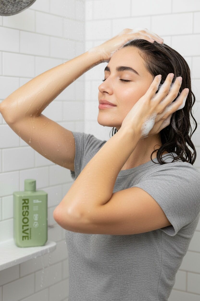 Resolve Detox Shampoo Clean Clear Scalp - Inci Beauty