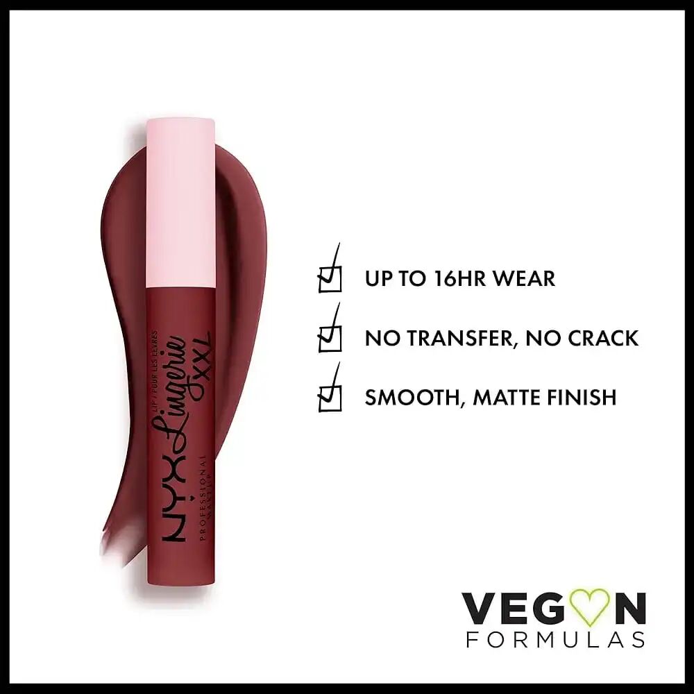 Nyx Professional Makeup Lip Lingerie Xxl Smooth Matte Liquid thumbnail 3