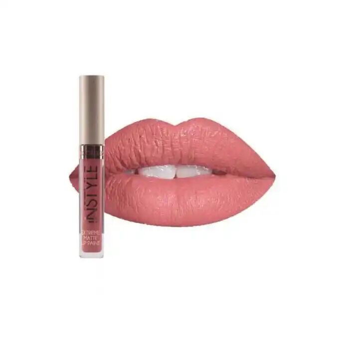 Gloss Instyle Extreme Matte Lip Paint - Rose - 019 - Hydratant - Couvrance Intense