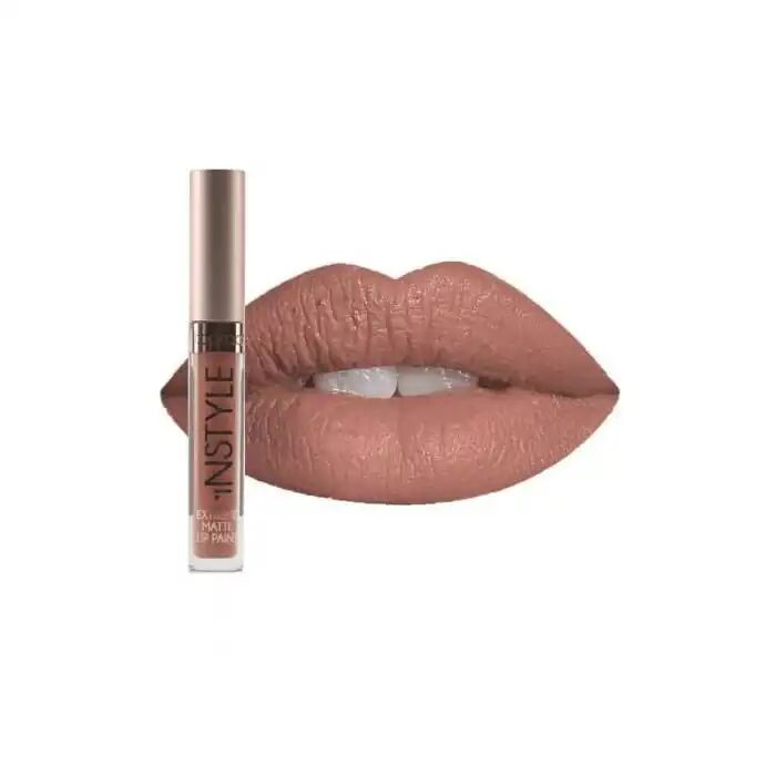 Gloss Instyle Extreme Matte Lip Paint - Beige - 004 - Hydratant - Couvrance Intense