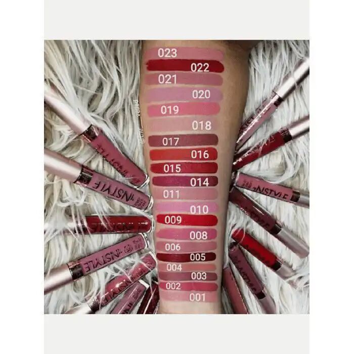Gloss  Instyle Extreme Matte Lip Paint - Rose - 019 - Hydratant - Couvrance Intense thumbnail 3