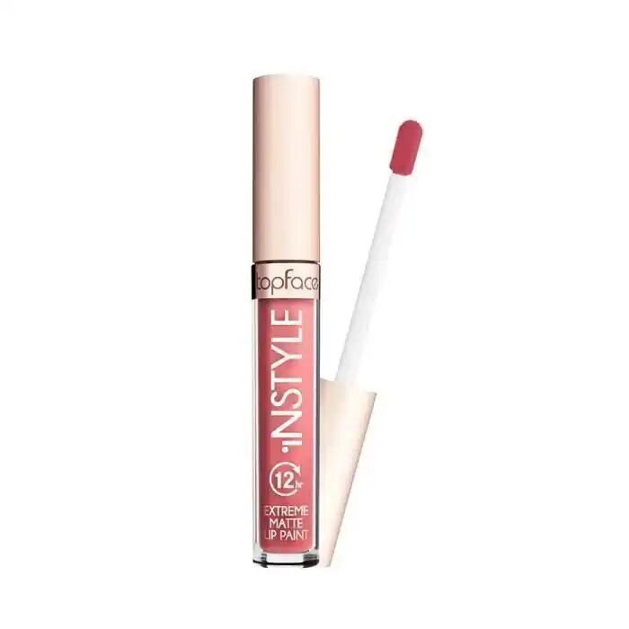 Gloss  Instyle Extreme Matte Lip Paint - Rose - 019 - Hydratant - Couvrance Intense thumbnail 4