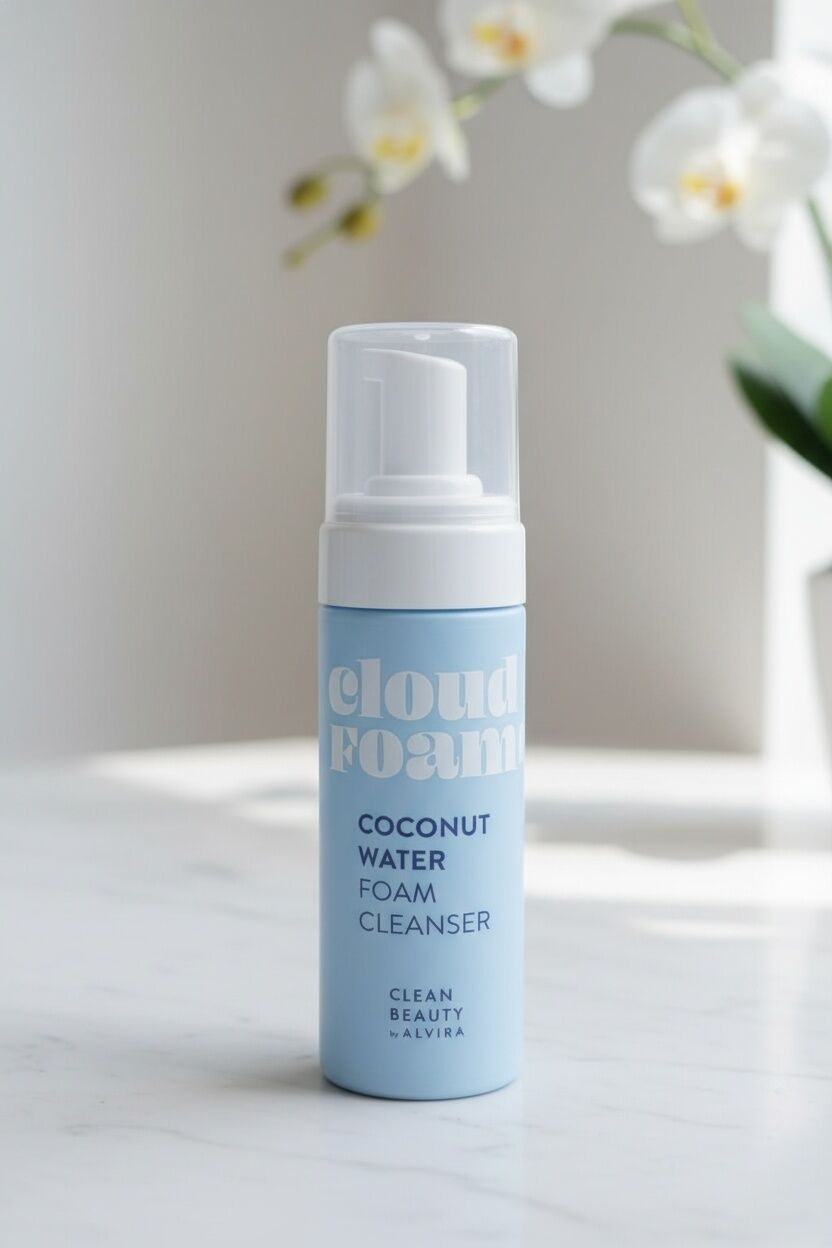 Cloud Foam Coconut Water Foam Cleanser De Clean Beauty By Alvira thumbnail 4