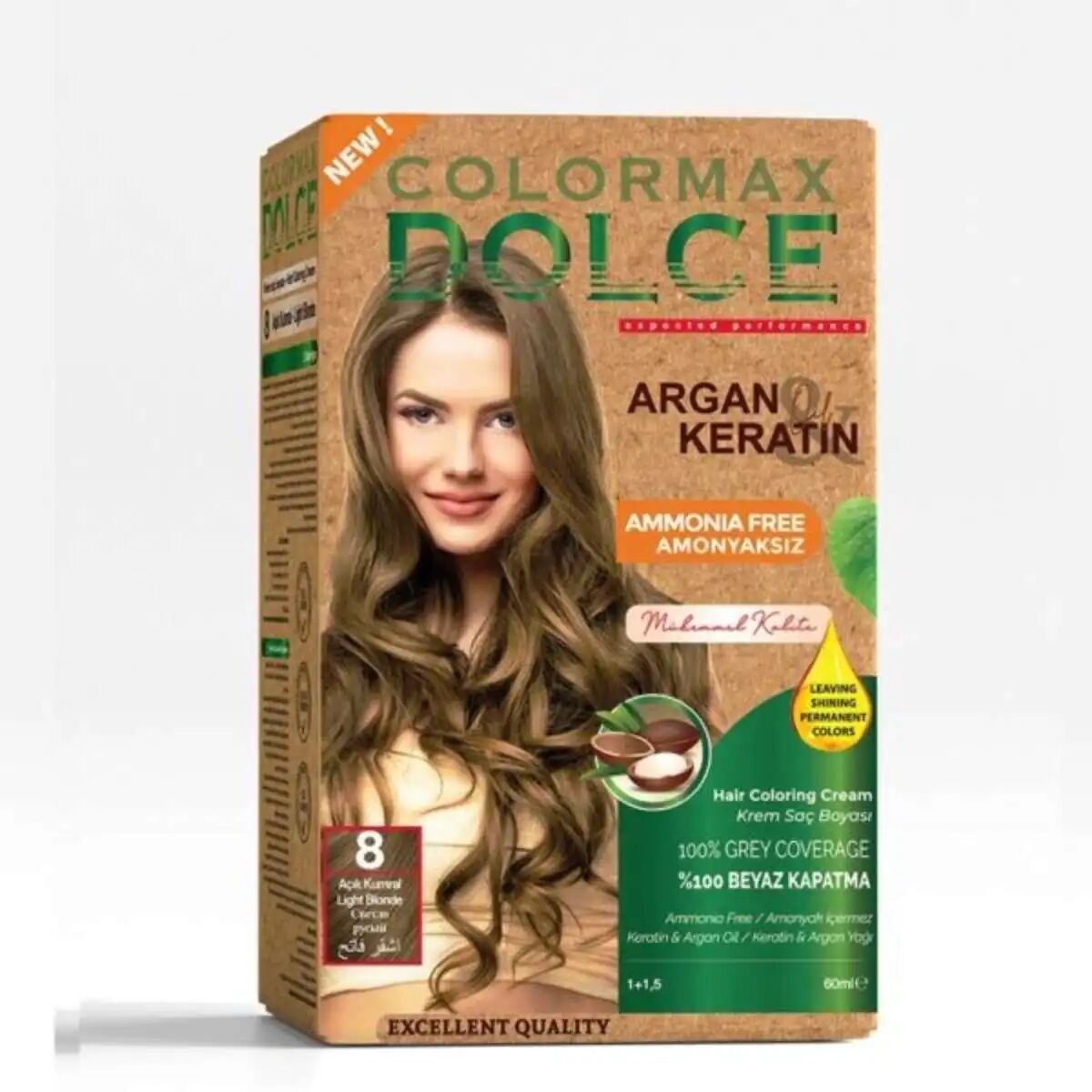Colormax Dolce Teinture Cheveux Sans Ammoniaque 8