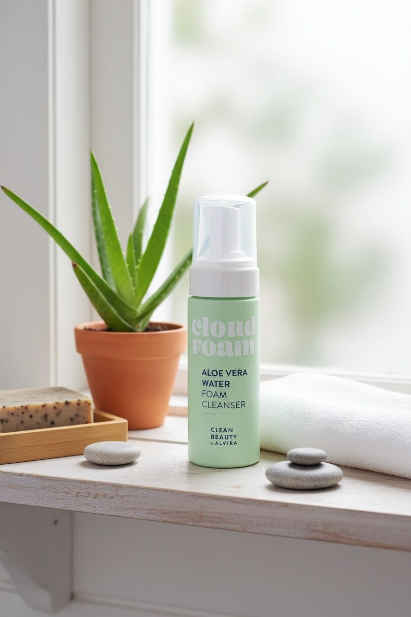 Cloud Foam Aloe Vera Water Foam Cleanser 