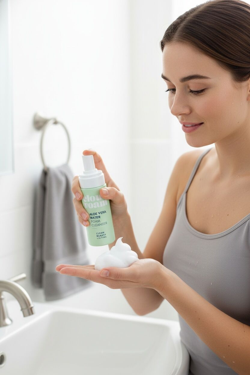 Cloud Foam Aloe Vera Water Foam Cleanser thumbnail 4