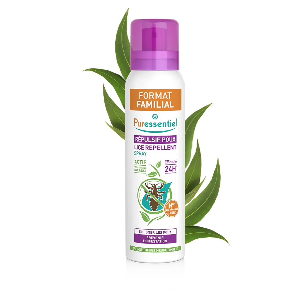 Anti Poux Spray Repulsif 24h Format Fam 200ml 3388