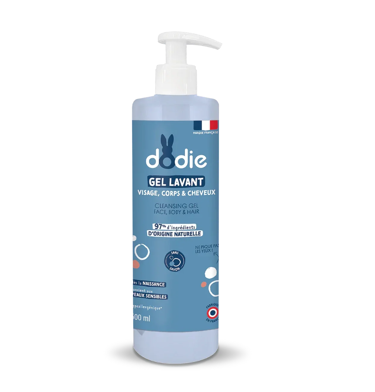 Dodie Gel lavant 3en1 – 500ml
