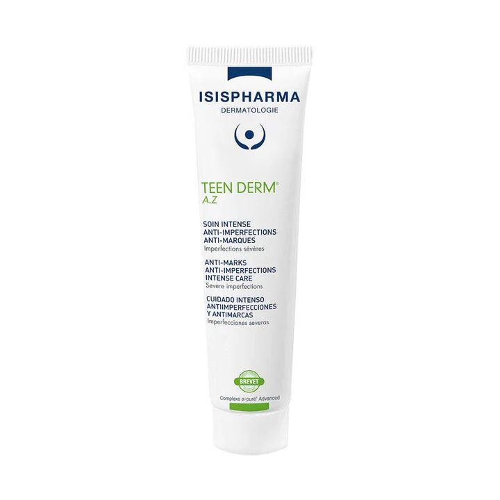 Crème Teen Derm A.Z Acide Azélaïque 15% Peaux Grasses Non Comédogène