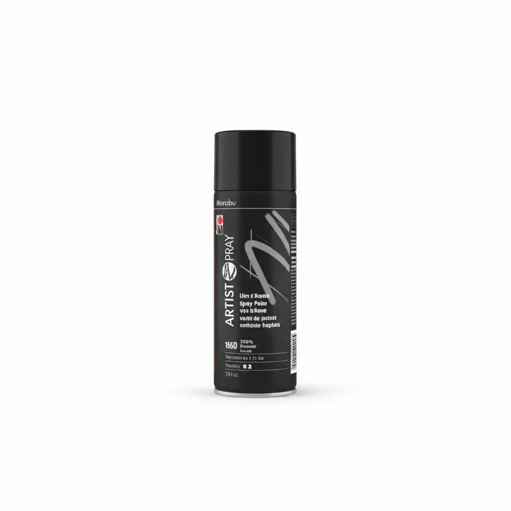 Bombe Peinture Aérosol Artist Spray Vert Acide – Acrylique Adaptée