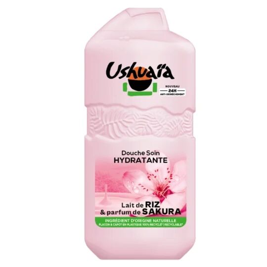 Gel douche Hydratant Lait de Riz Parfum de Sakura 24H Anti-dessèchement