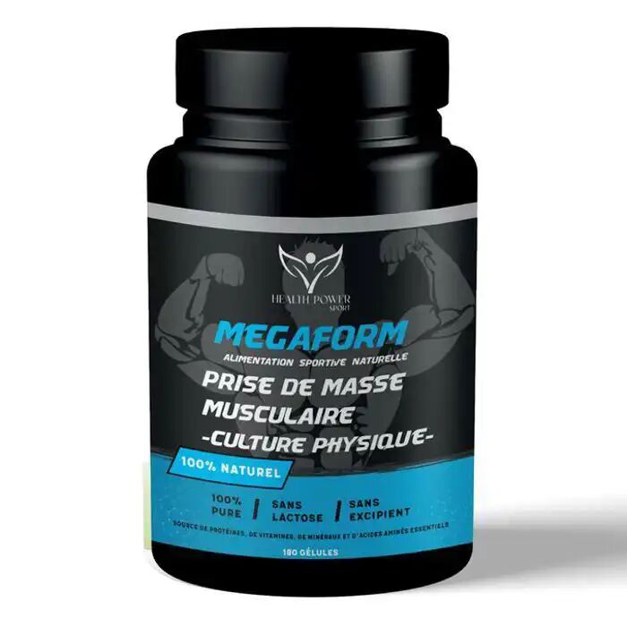 Pack 4 X Boites De Megaform - Prise De Masse Musculaire - 180 Gélules