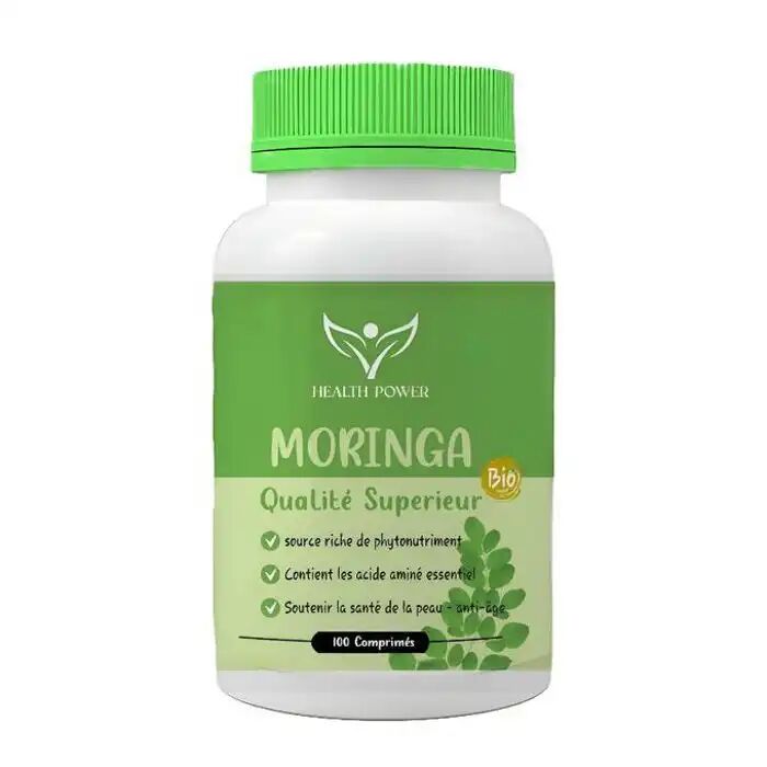 Pack 4 X Boites De Moringa Bio 100 Comprimés 500 Mg thumbnail 4