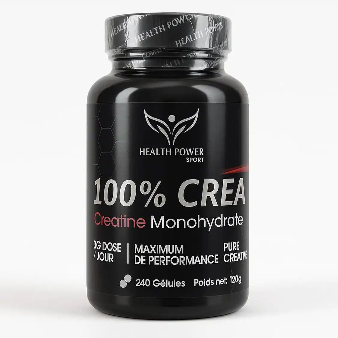 Créatine Monohydrate 500mg 240 Gélules