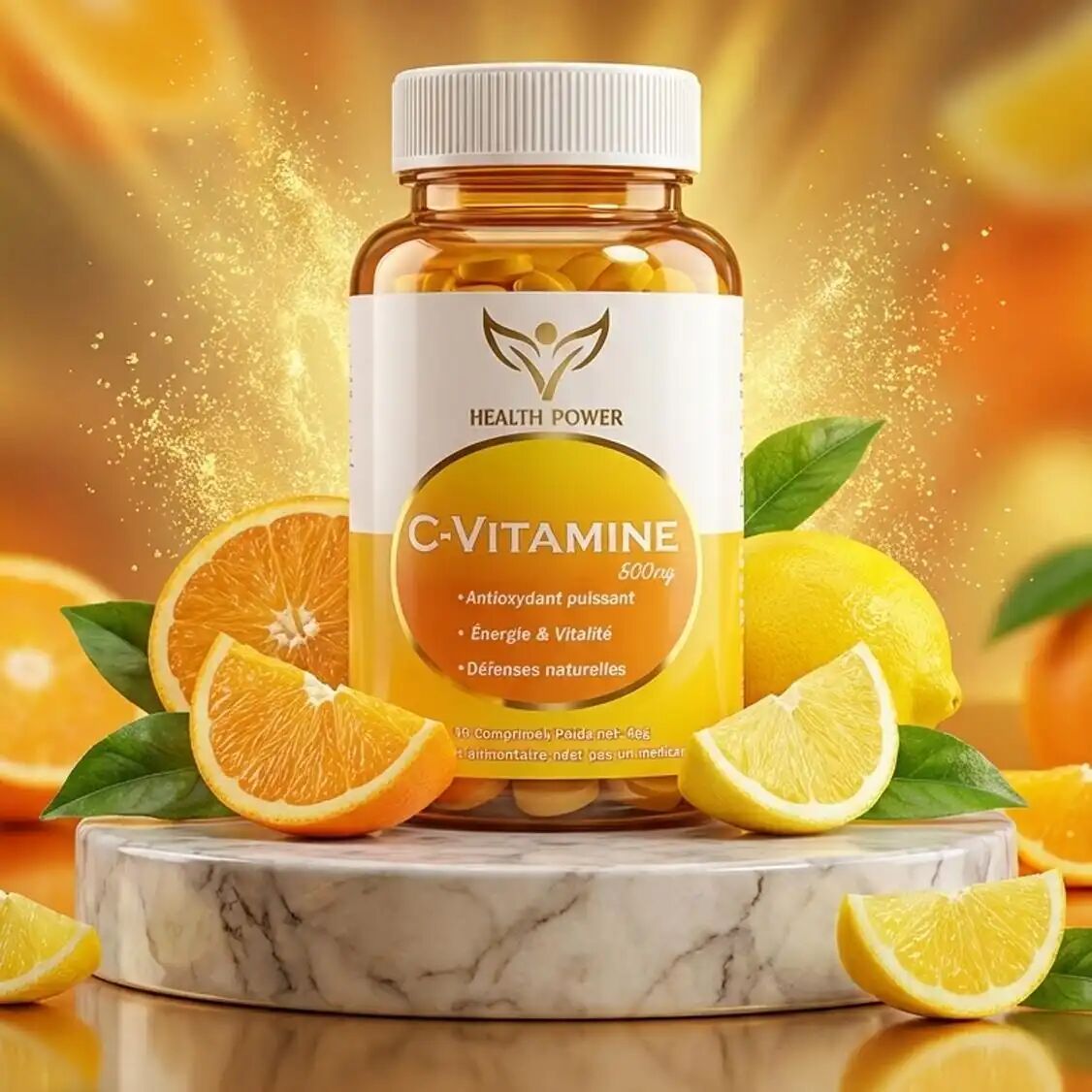 Pack 2 X Boites De Vitamine C Acide Ascorbique 90 Comprimés thumbnail 3
