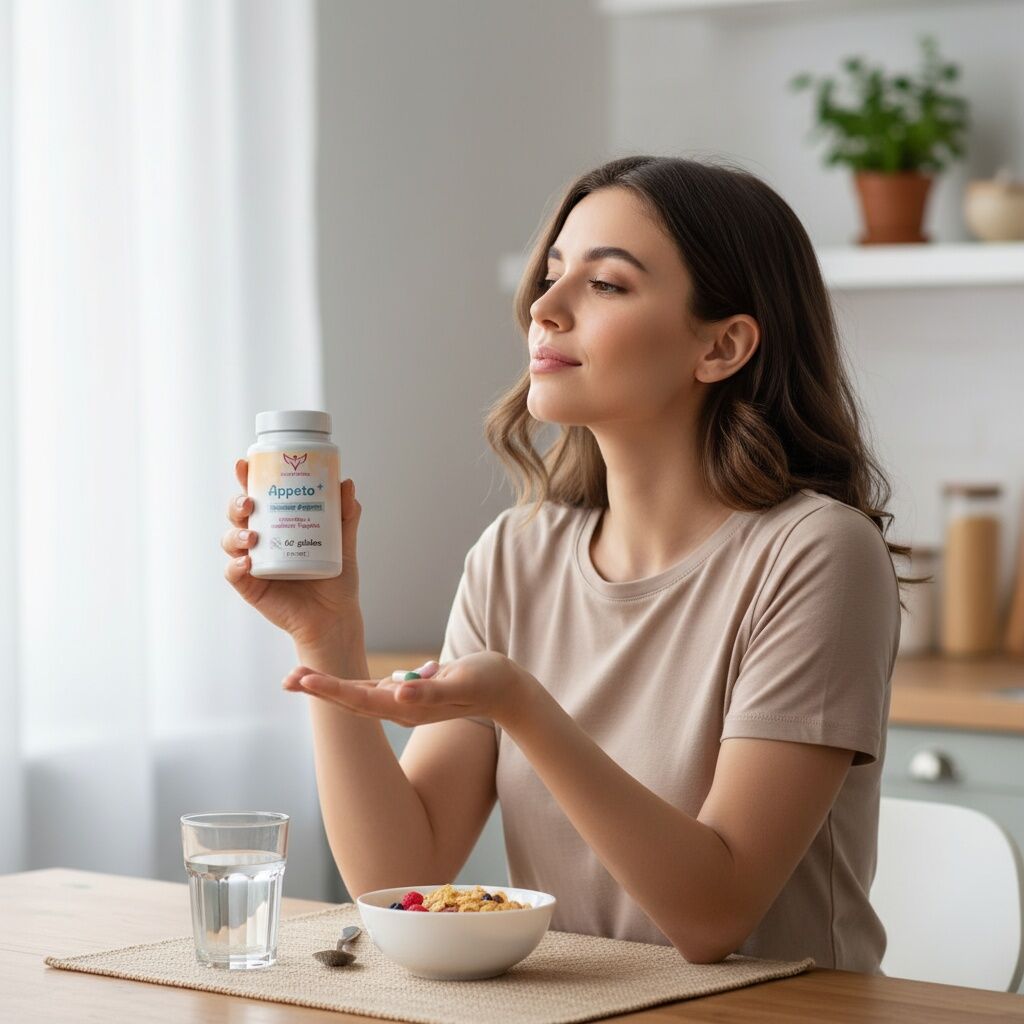 Appeto + Stimulant D'appétit Contribue A Améliorer L'appétit 60 Gélules thumbnail 4