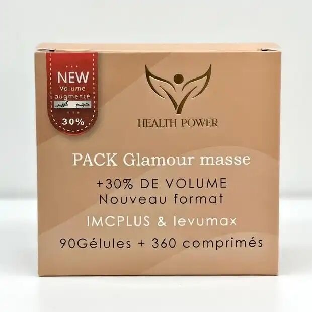 Pack Glamour Masse – Imc Plus 90 Gélules + Levumax 360 Comprimés thumbnail 3