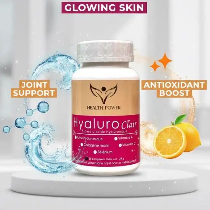 Pack Hyaluroclair 60 Comprimés + Zinc 30 Comprimés Offert + Vitamine C 30 Comprimés Offerte thumbnail 3