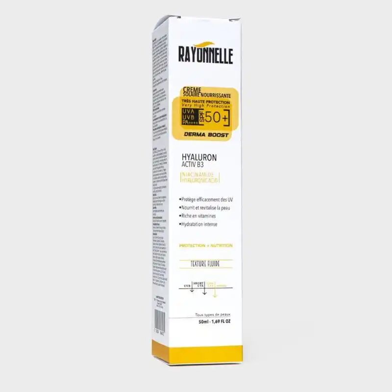 Crème Solaire Nourrissante - Derma Boost - Très Haute Protection Spf 50+