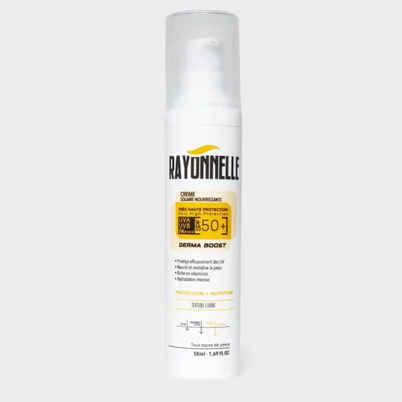 Crème Solaire Nourrissante - Derma Boost - Très Haute Protection Spf 50+