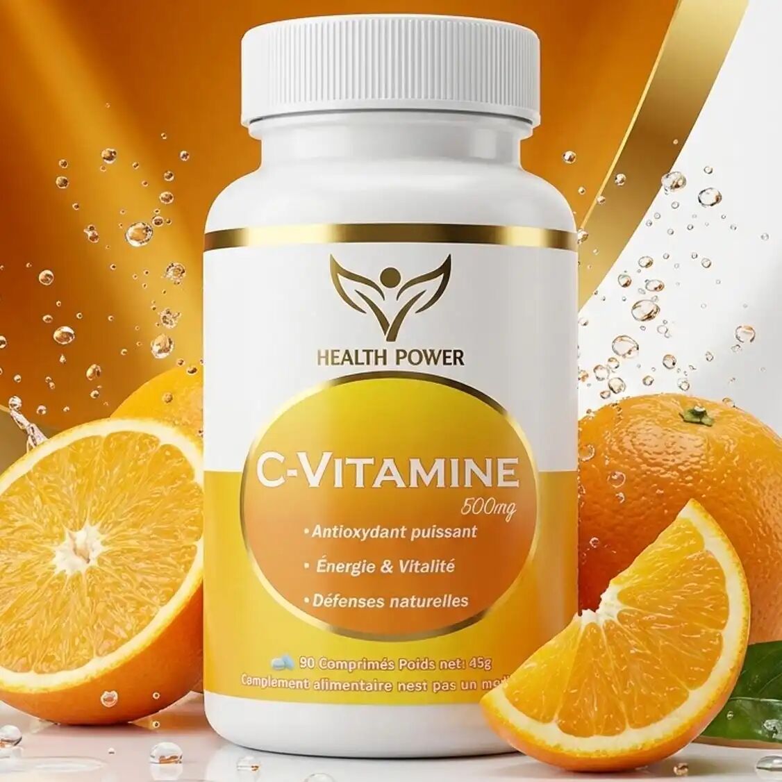 Vitamine C 500mg 90 Comprimés thumbnail 1