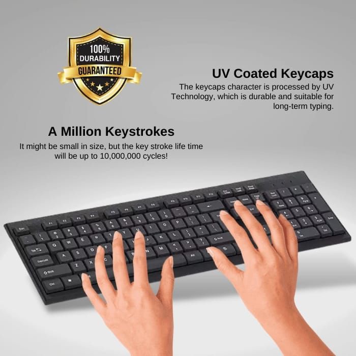 Ensemble Clavier Et Souris Sans Fil Kb-c019