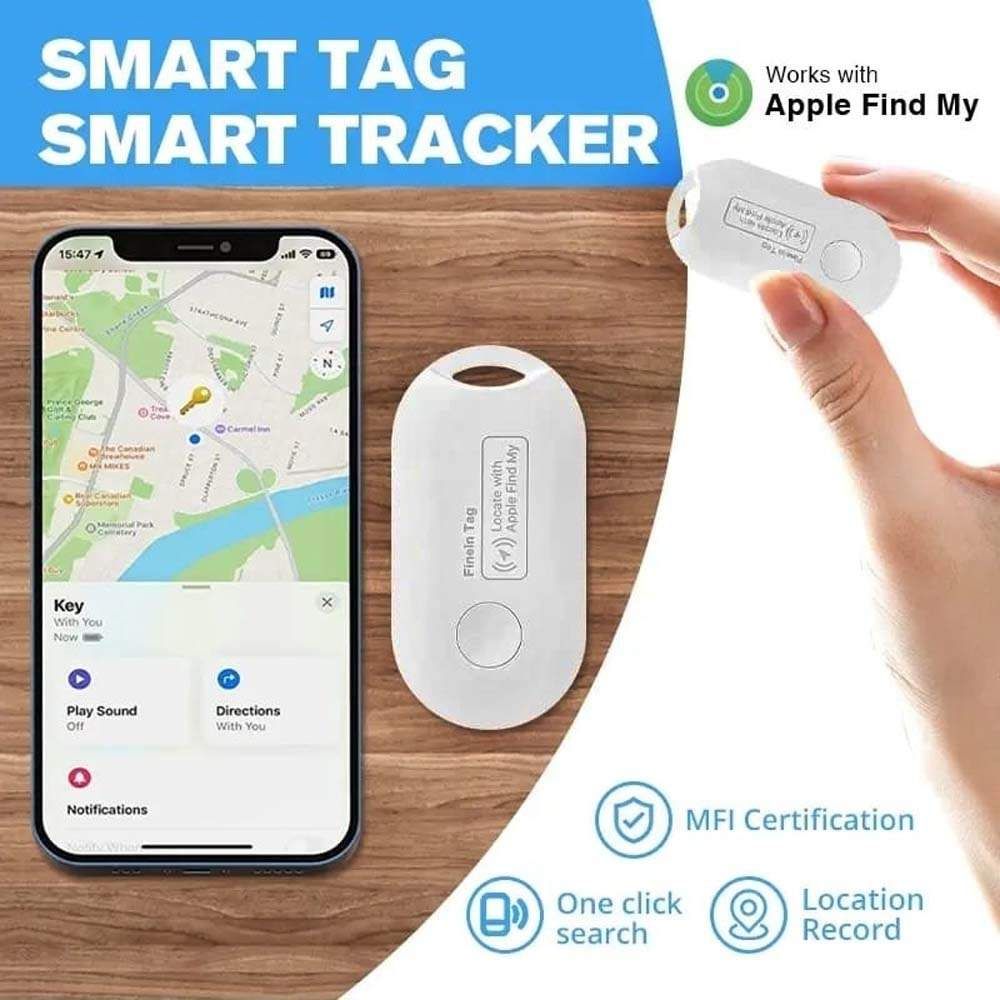 Mini Étiquette Gps Intelligente Bluetooth Pour Enfants Et Personnes Âgées