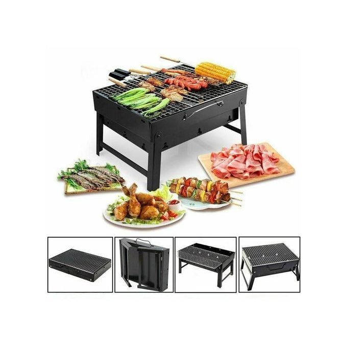 Barbecue De Camping En Acier Inoxydable Pliable