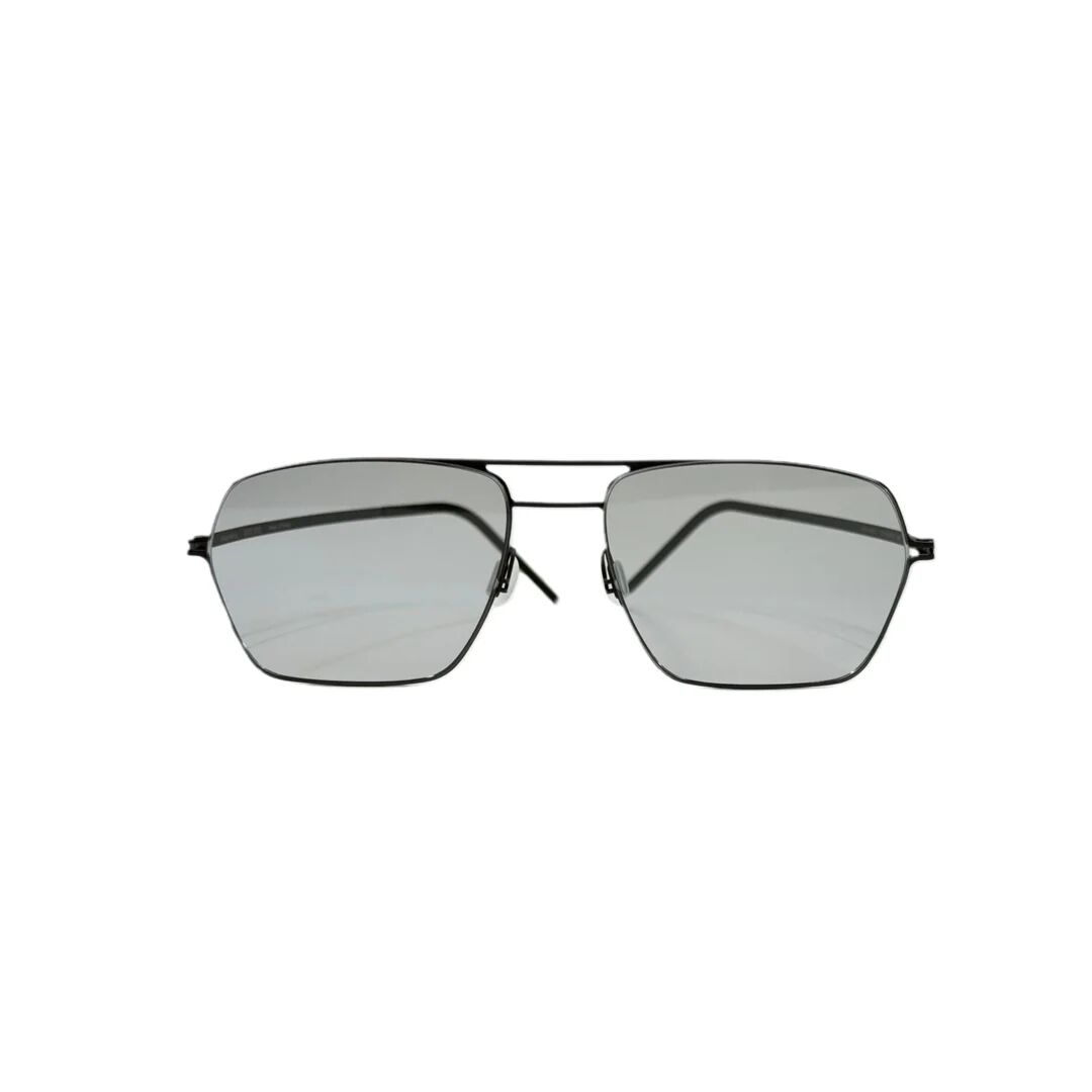 Lunettes de soleil aviateur géométriques