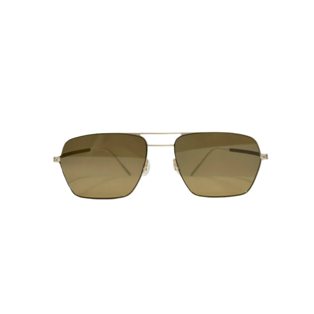 Lunettes de soleil aviateur géométriques