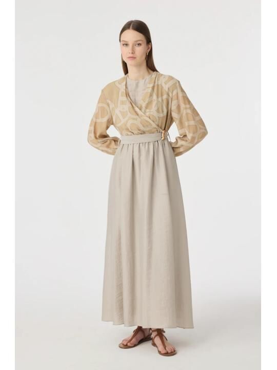 Robe Longue à Motifs "Vizon" thumbnail 4