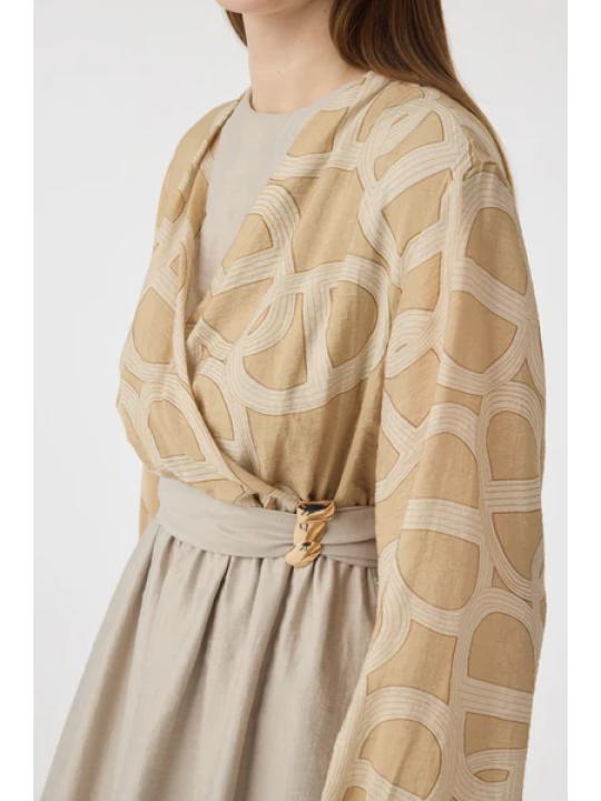 Robe Longue à Motifs "Vizon" thumbnail 3