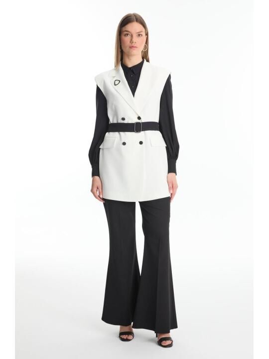 Ensemble Gilet Ceinturé TK-1471 PERLINO thumbnail 2