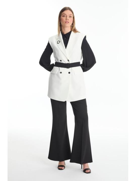 Ensemble Gilet Ceinturé TK-1471 PERLINO thumbnail 3