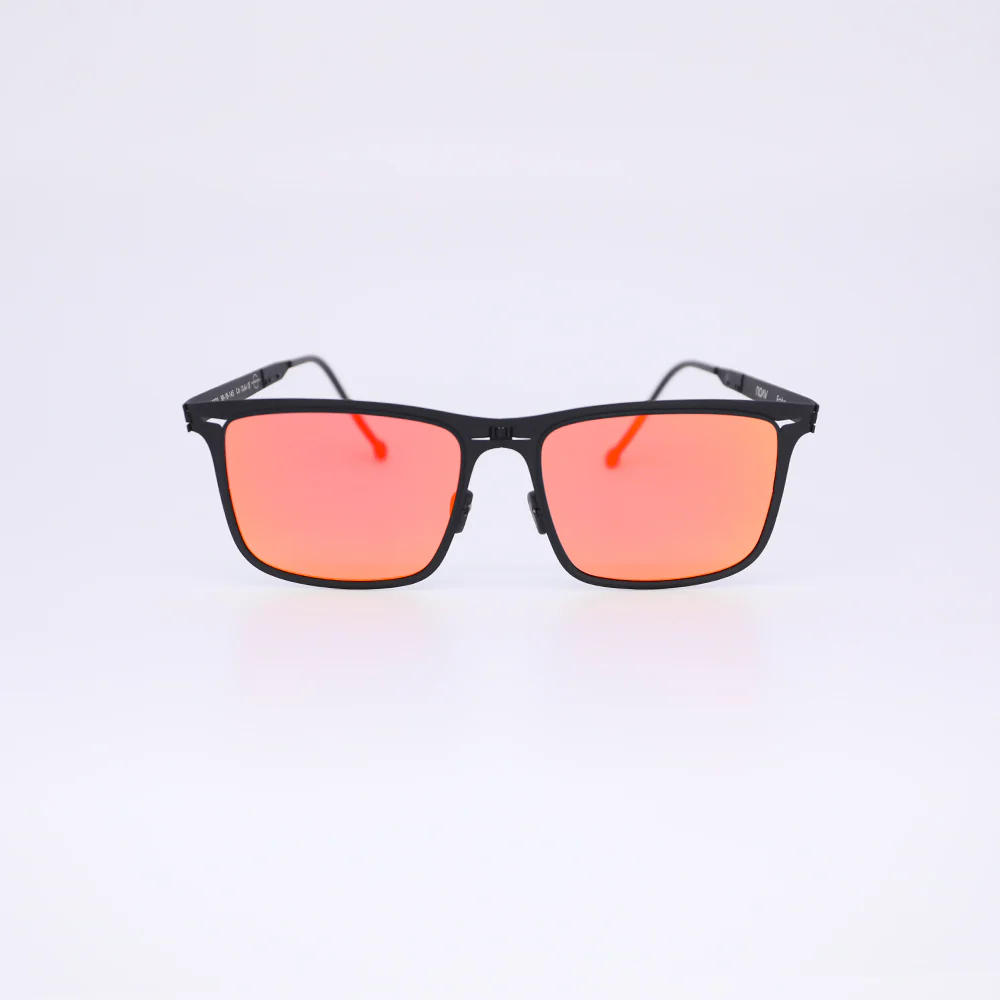 Echo Matte Black / Red Mirror