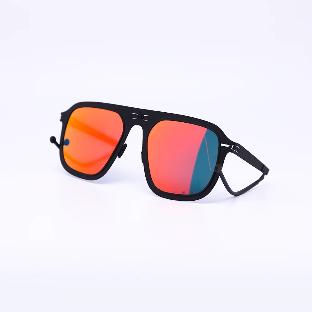 Virgil In Matte Black / Red Mirror