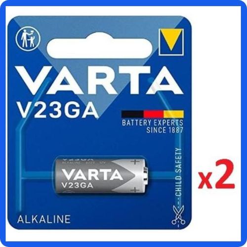 Lot De 2 Piles Alcalines A23 12v – Format 23a Multi-usage