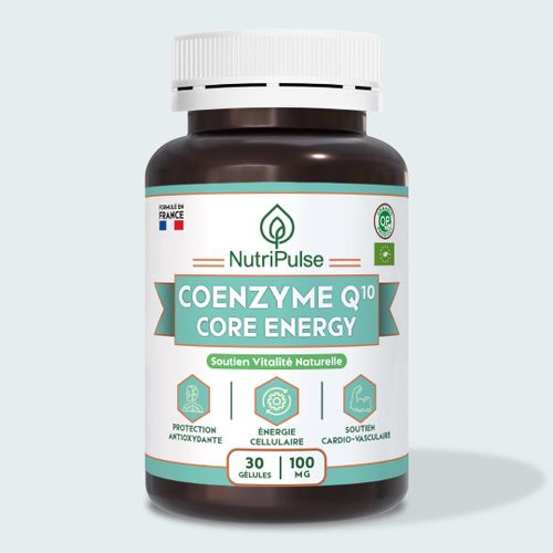 Coenzyme Q10 100 mg – Énergie & Protection Antioxydante – 30 Gélules