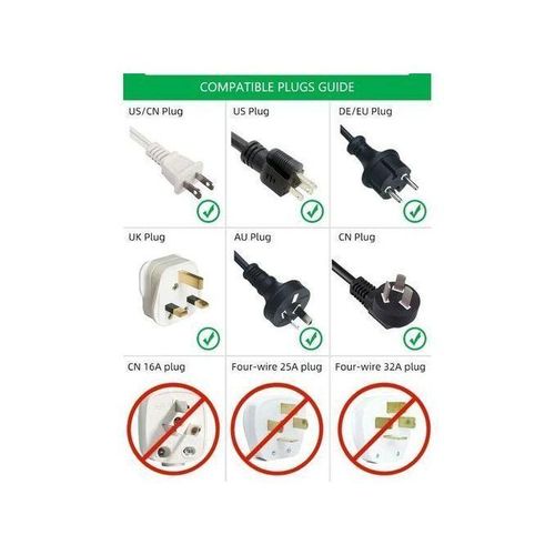Pack De 4 Pcs De Prise Adaptateur Électrique