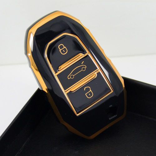 Étui De Protection Pour Clé De Voiture Intelligente Peugeot 5008 3008 Citroën C3 C4 thumbnail 3