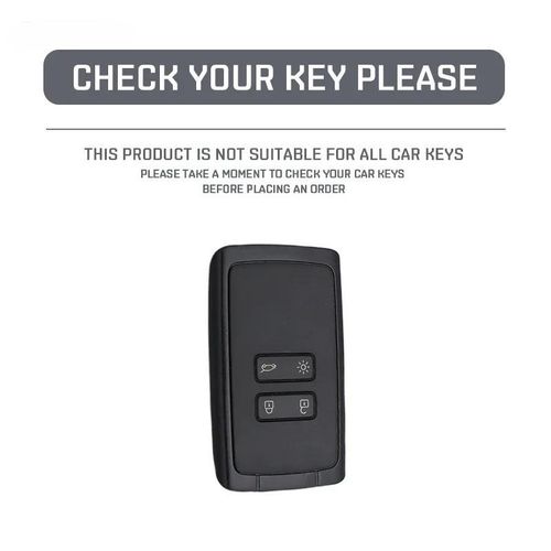 Étui de Clé en TPU Compatible Renault Clio Megane Kadjar Koleos et Dacia Duster
